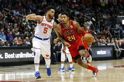 knicks vs hawks.